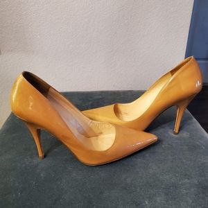 KATE SPADE PATENT NUDE STILETTOS